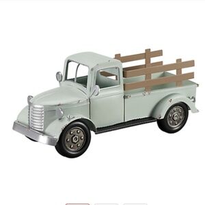 Rustic Classic Vintage Style Tin Metal Truck 16" Yard Farm Art Fall Decoration